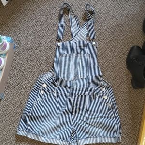 Stripped overalls